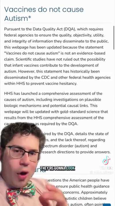 RFK Jr forced the CDC to change the 