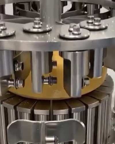 The most cheesy way of using a hydraulic press.