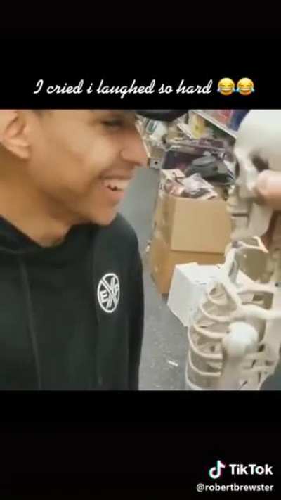 Skeleton’s favorite snack