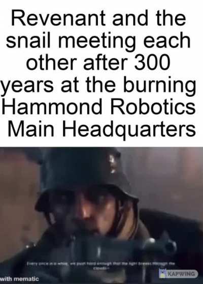 He's gonna get his final wish