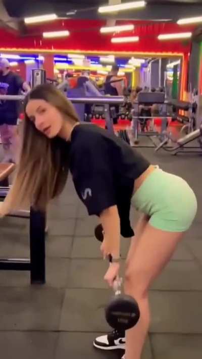 Normal day at gym