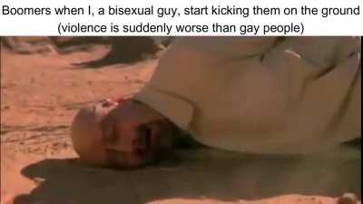 yeah i get it you punched a classmate once shut up about lgbt bad