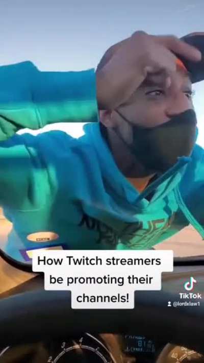 How Twitch streamers promote their channels to strangers!