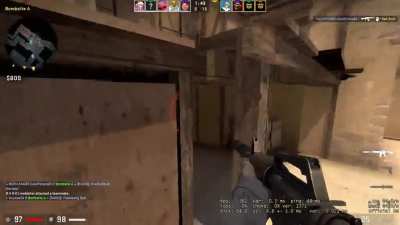 my man just had his first onetap (earrape warning)