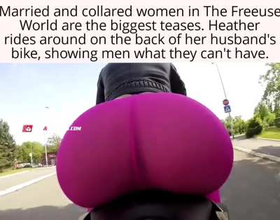 Women in The Freeuse World have the power to tease.