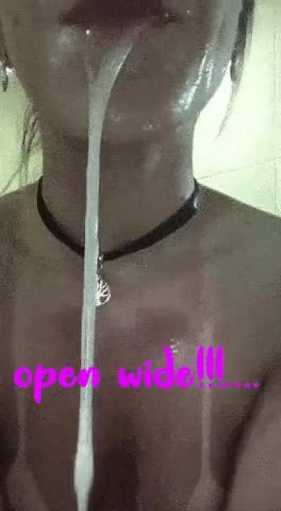 Open wide!!