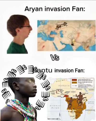 Bantu>Aryan