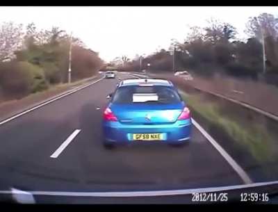 Brake checking delivers instant karma