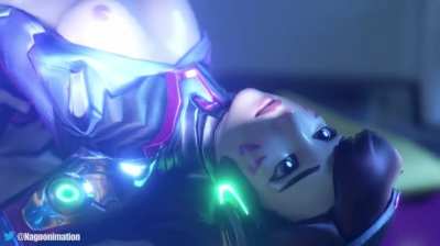 D.Va Vaginal Penetration (Nagoonimation)
