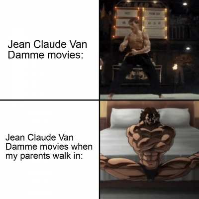 he does it 6 times per movie tbf