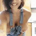 Slight nipple slip