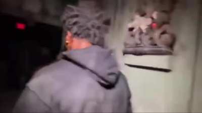 camera man made it look like the two were bouta have a showdown