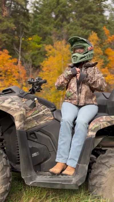 How I convince the men to take me hunting with them