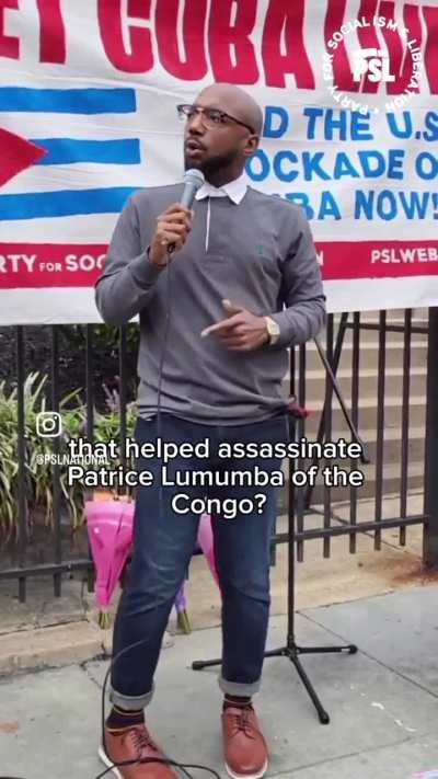 Who’s the real sponsor of terrorism? “Was it Cuba who invaded Iraq in 2003, killing 1 million Iraqis?”