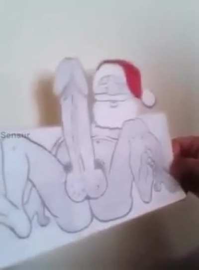Santa came with a huge gift