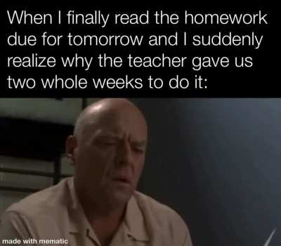 What on earth have I (not) done
