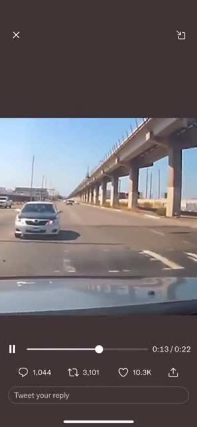 Driver gets shot at for honking their horn