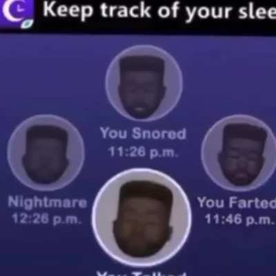 (advertisement) monitor your interesting sleep pattern with this amazing app, download NOW