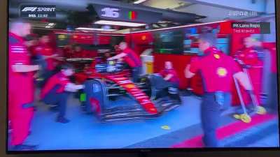 Ferrari jack man’s performance is the most Italian thing I’ve ever seen