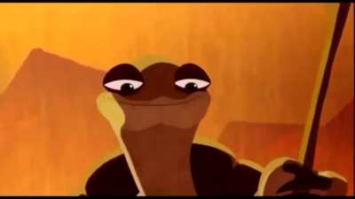 Me visiting someone’s lovely island and I see a Monkey villager