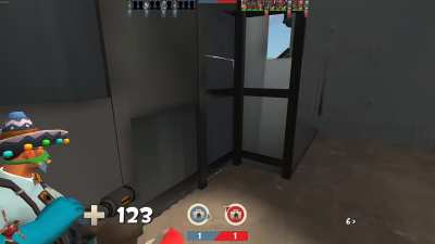 Trying to get taunt kills on 2Fort