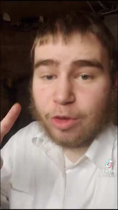 Jewish Man screams