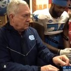 Super happy locker room freakouts w/ Coach 😀