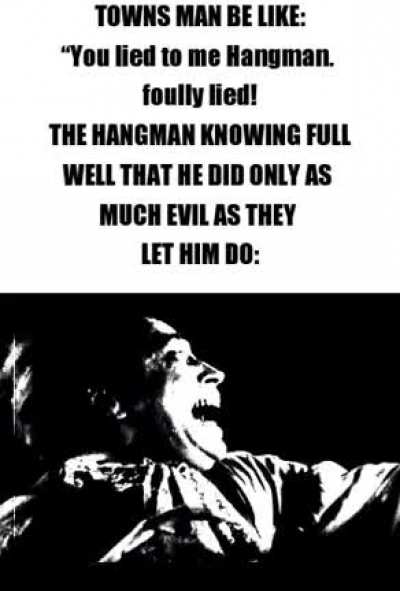 THE HANGMAN POEM
