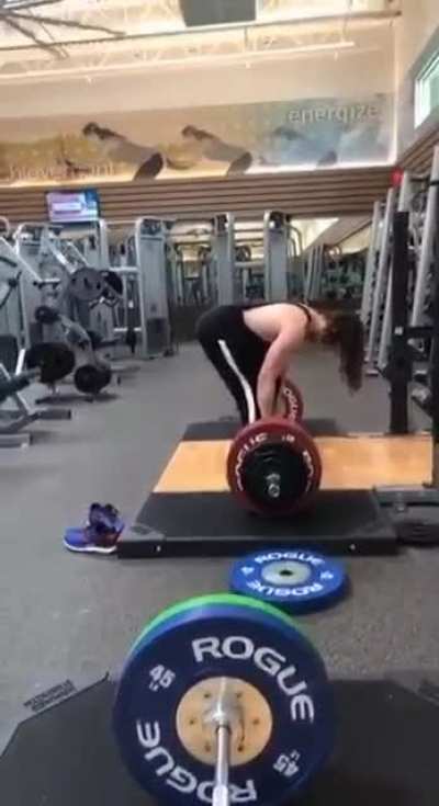 My boyfriend hit a PR