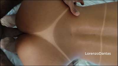 ♠️NAUGHTY HOTWIFE🔥 WITH HOT TANNED LINES WANTED HER ASS👌🏿TO BE FUCKED😱, BUT SHE WANTED ME TO FUCK HER BARE🍆. I DIDN'T THINK TWICE, I FUCKED HER ASS👌🏿SO GOOD WITH MY BBC🍆👌🏿! I HAD TO GAPE HER!