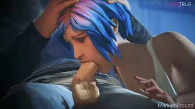 Chloe Price throatfuck (fugtrup)