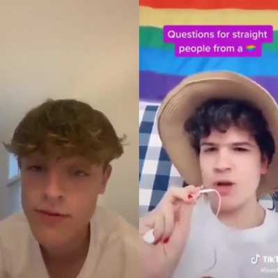 Straight guy duets a mentally ill gay mam