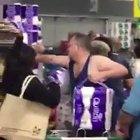 Rush to buy toilet paper in Woolworths amid coronavirus panic