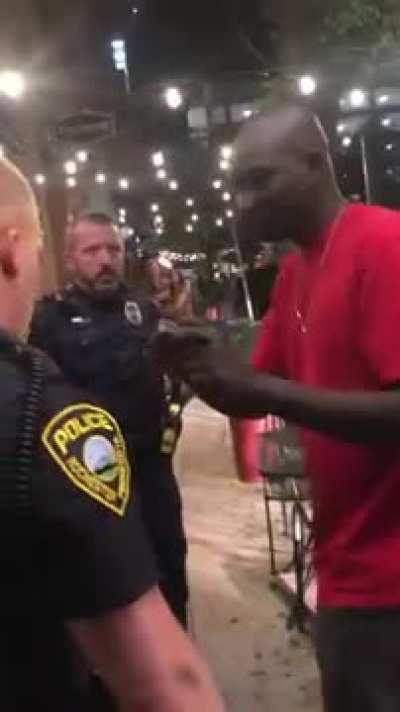 Cops profile - get karmic scolding