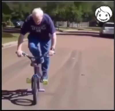 Grandpa has skills