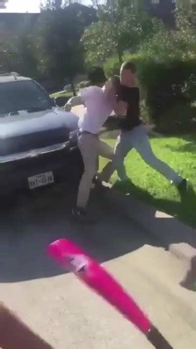 Bringing a bat to a fist fight