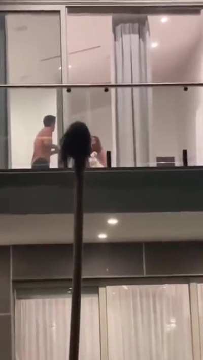Scaring roomates