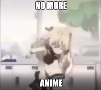 No more