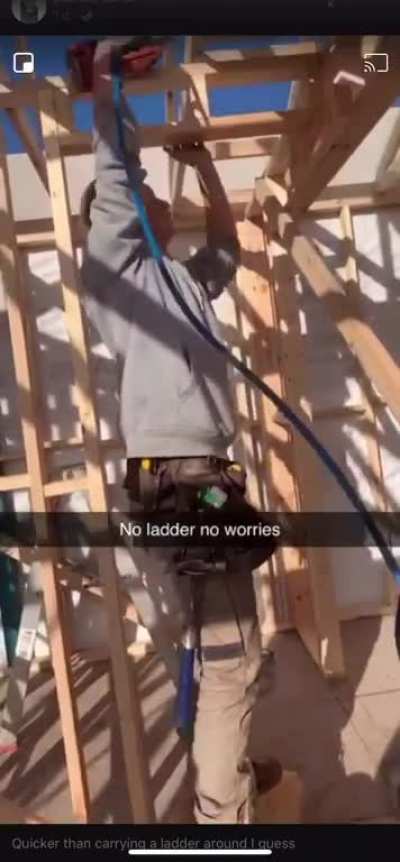 He’s not working hard, he’s working smart