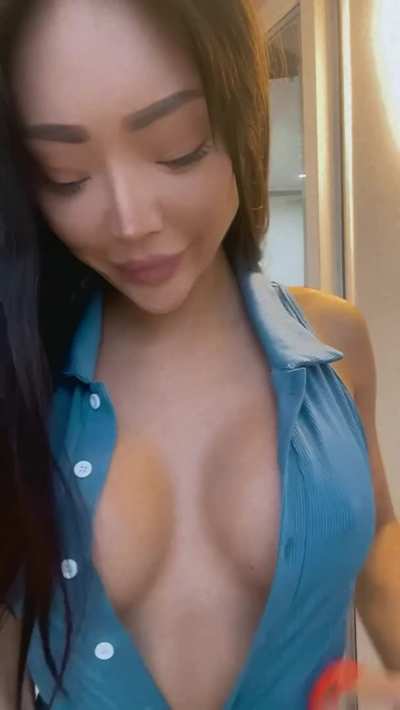 I get so horny showing off my tits [drop]