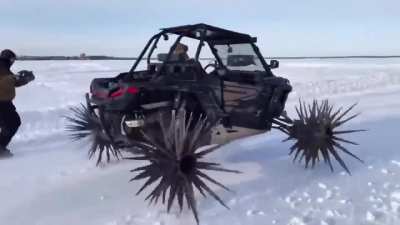 Snow tyre? Naah