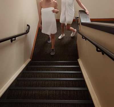 Towel on the run