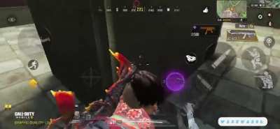 I just headshot someone with my helicopter