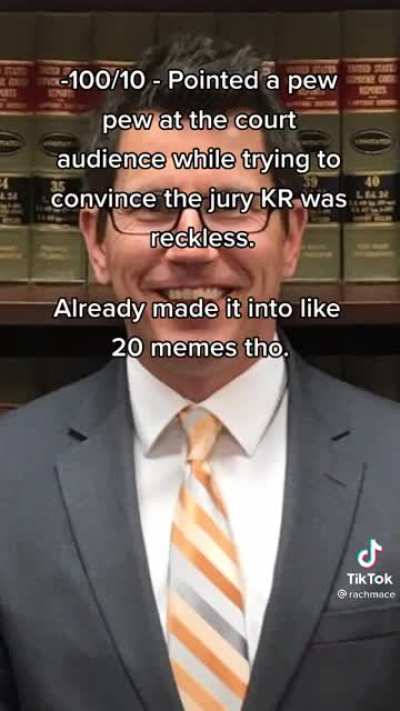 Kyle Rittenhouse prosecution confirmed Sigma?