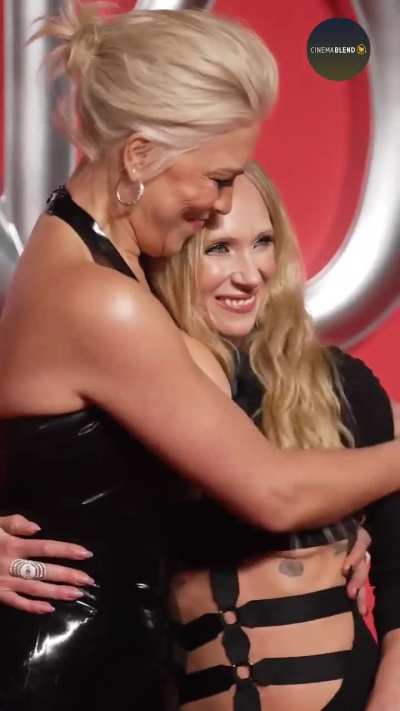 Hannah with Juno Temple at the Venom 3 Premiere
