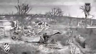 Drone operators from the 3rd Separate Assault Brigade detected four D-30 and two D-20 Howitzers overnight and eliminated them the following morning.  Kamianka, Donetsk region.  (04/March/2024)