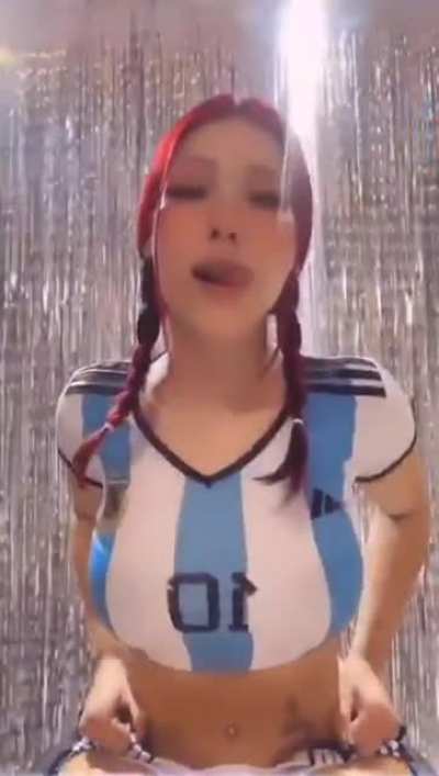 Support for Argentina just got interesting...