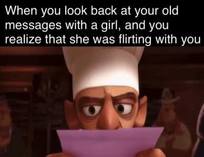 Well, too late now