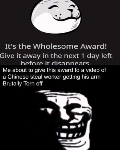 We do a wee bit of trolling
