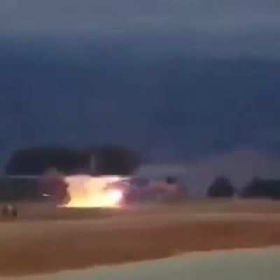 The way this plane takes off